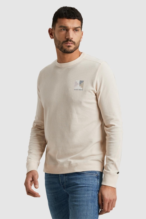Cast Iron long sleeve r-neck popcorn